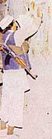 Mujahideen post the mock Red Star on Afghan streets