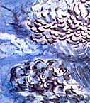 The mushroom cloud rises above Nagasaki