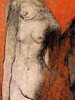 Young Women on fire