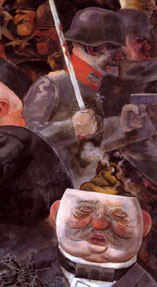 Painting by George Grosz 