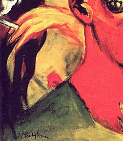 Painting by Max Pechstein 