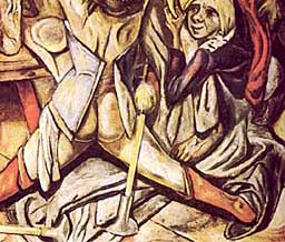 The Night - Painting by Max Beckmann 
