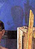 Felix Nussbaum's "Self Portrait." 