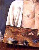 Felix Nussbaum's "Self Portrait." 