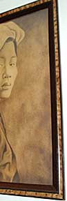 "VIETNAM!" Vallen's 1975 oil painting 