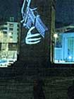 The Artist's Gulf War projection in Spain 