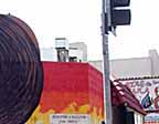 Emiliano Zapata mural prior to it's destruction 