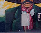 Emiliano Zapata mural prior to it's destruction 