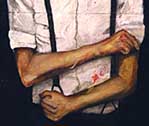 Painting by Stuckist artist, Joe Machine 