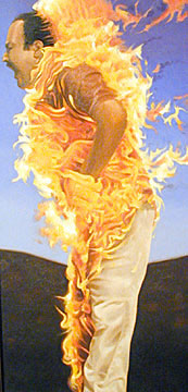 "With God on Our Side" - Oil painting by Mark Vallen