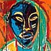 Portrait by Stuckist founder, Billy Childish