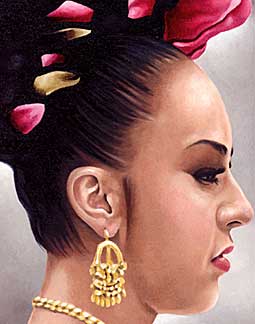 Oil painting by Mark Vallen
