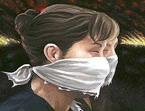 Oil Painting by Mark Vallen