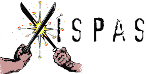 Xispas logo by artist, Joe Bravo