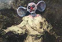 Goya's "Disasters of War" defaced by postmodernists