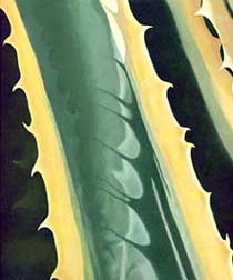 "Cactus II" Oil painting by Mark Vallen