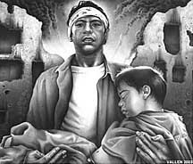 Vallen's Drawing, "Not Our Children, Not Their Children."