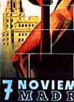 "Madrid November 7th" Poster by Tomas 