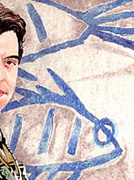 Self Portrait 1978 - Mark Vallen 