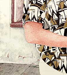 Self Portrait 1978 - Mark Vallen 