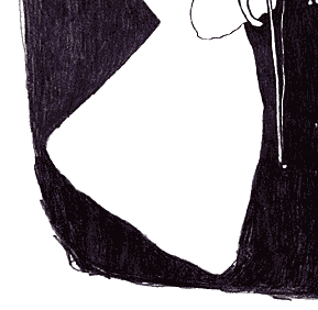 Exene - Drawing by Mark Vallen 