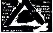 1980 Flyer for X and the Brat