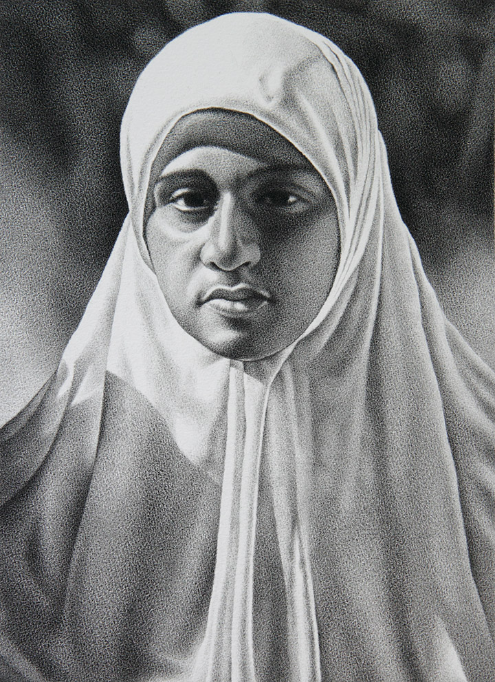 Drawing by Mark Vallen
