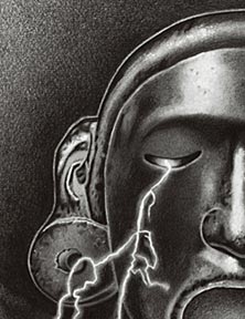 Drawing by Mark Vallen 