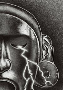 Drawing by Mark Vallen 