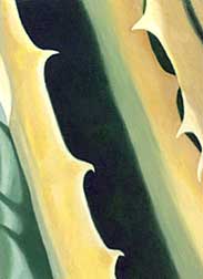 "Cactus II" Oil painting by Mark Vallen 