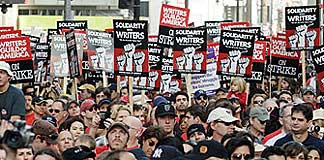 Writers on strike