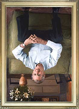 Portrait of George W. Bush by Robert Anderson.