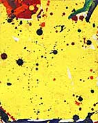 Painting by Sam Francis