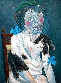 Lady with Mink and Veil by Otto Dix