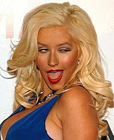 Christina Aguilera at LACMA