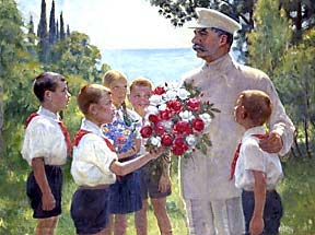 Socialist Realism painting by Boris Vladimir