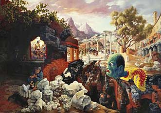 Painting by Peter Blume
