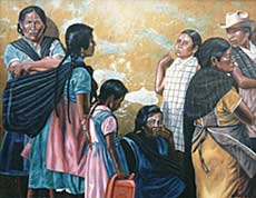 Painting by Emigdio Vasquez