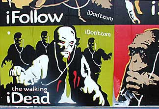 Posters on the streets of Los Angeles