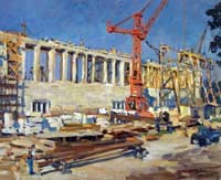 Painting by Erich Mercker