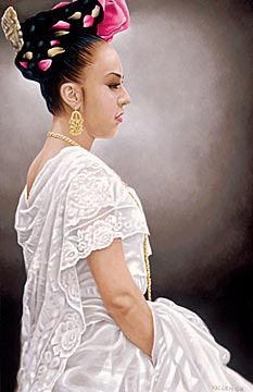 Oil painting by Mark Vallen