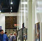 Art lovers at the Pico House gallery during the Opening Reception 