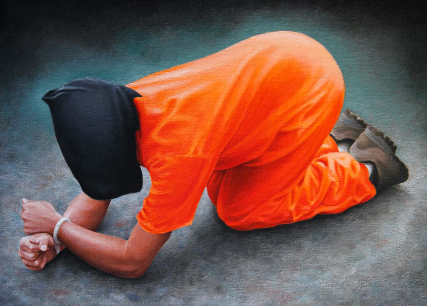 Oil painting by Mark Vallen