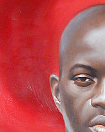 Oil painting by Mark Vallen 
