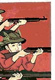 "Strive to Train Soldiers - Defend the Nation" Vietnamese Poster 